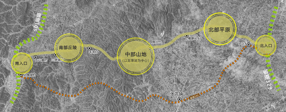 安徽省六安市金安區九十里山水畫廊西環線重要功能區與景觀節點詳細規劃設計 (圖1)