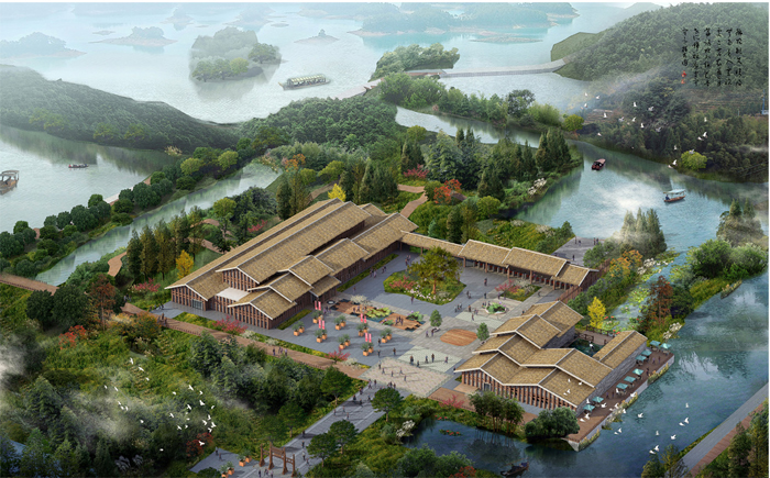 山東省淄博市馬踏湖水鎮(zhèn)建筑方案設(shè)計 (圖2)