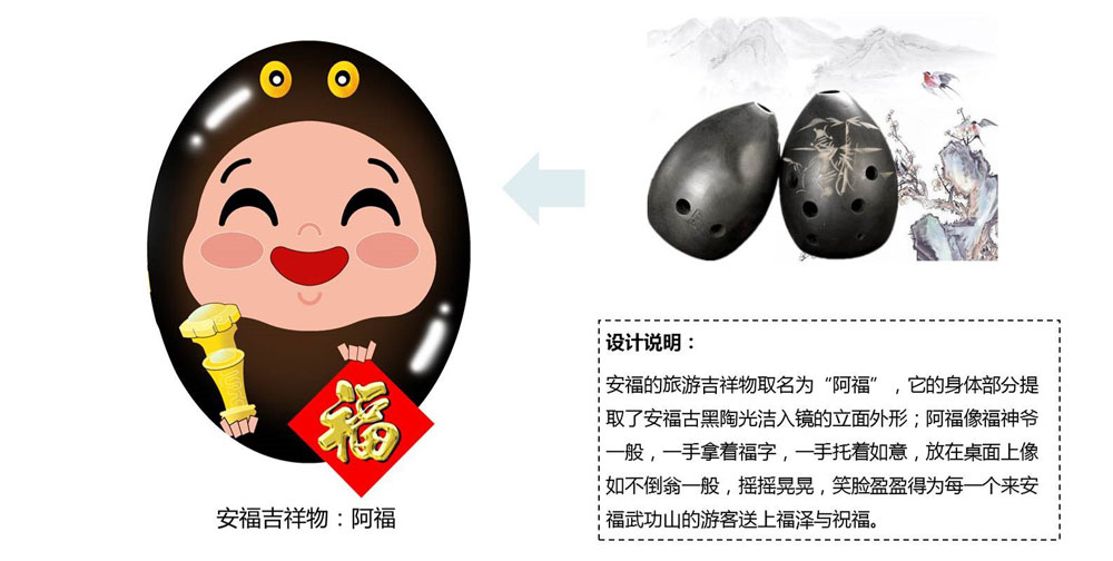 江西省安福武功山景區銅溪片區改造項目IP設計(圖1)