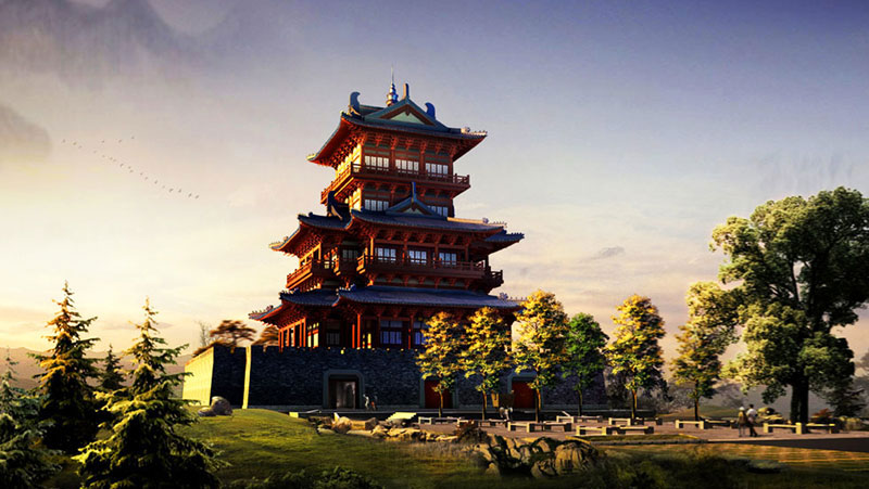 遼寧省開原市開原古城項(xiàng)目建筑方案設(shè)計(jì)(圖2)